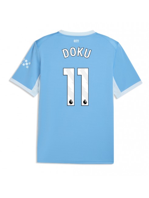Manchester City Jeremy Doku #11 Heimtrikot 2026-27 Kurzarm Manchester City Jeremy Doku #11 Heimtrikot 2026-27 Kurzarm